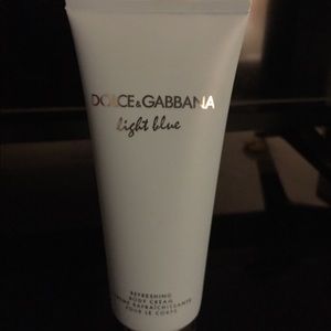 DOLCE GABBANA -Light Blue Body Cream . Authentic
